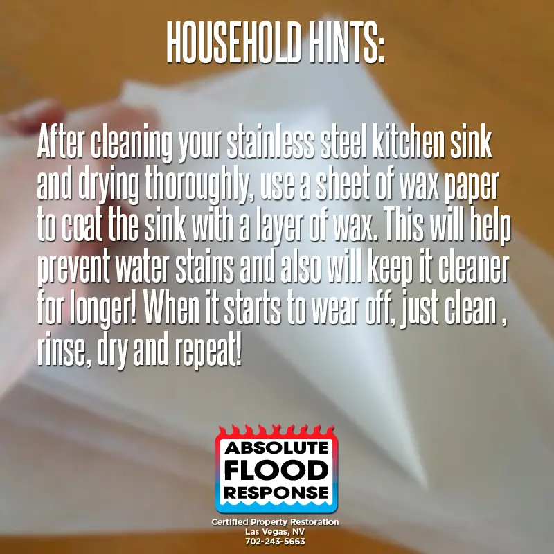 Household Hint and Tip: 13